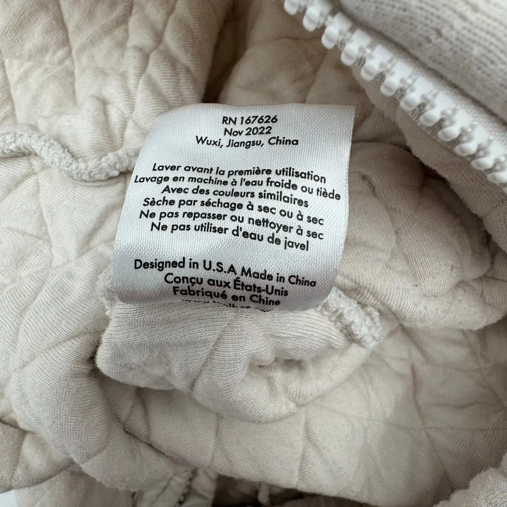 Tealbee Bamboo Sleep Sack Walker Cream Quilted Sunshine 12M-2T‎ Baby